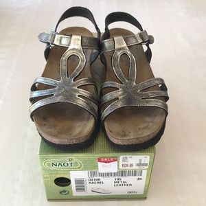 Naot Rachel in Metal Leather
